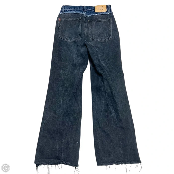 Jeans Wide Leg By Bdg In Grey Denim, Size: 2