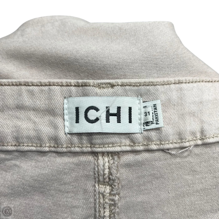Jeans Wide Leg By Ichi Denim In Tan Denim, Size: 12