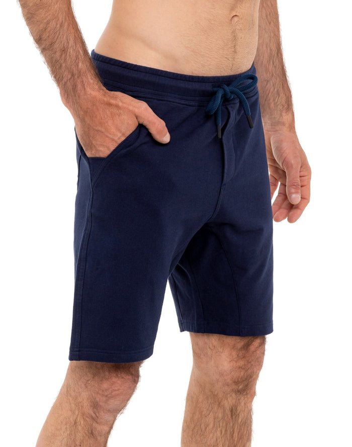 jogging short homme navy PULLIN en coton