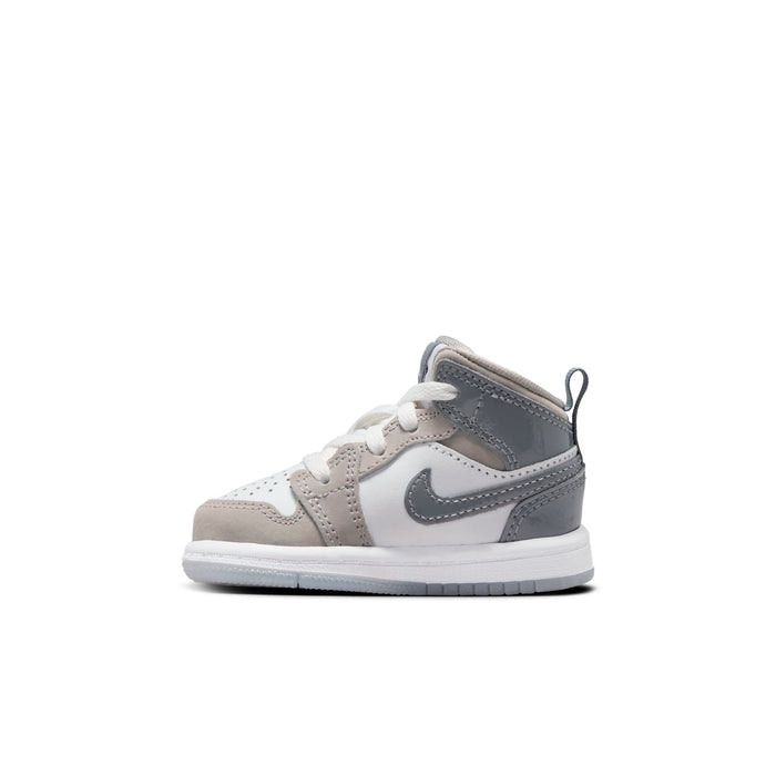 Jordan 1 Mid SE Patent Cool Grey TD