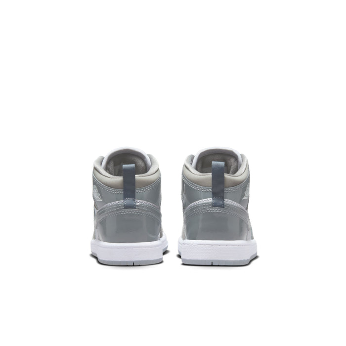 Jordan 1 Mid SE White Medium Grey Cool Grey PS