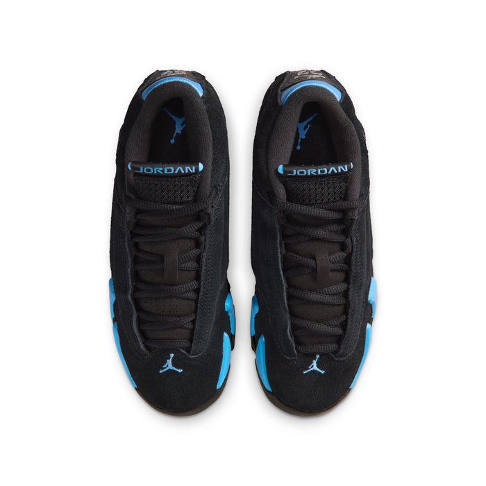 Jordan 14 Retro Black University Blue GS