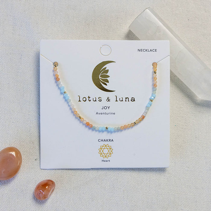 Joy 2mm Healing Necklace, on product card