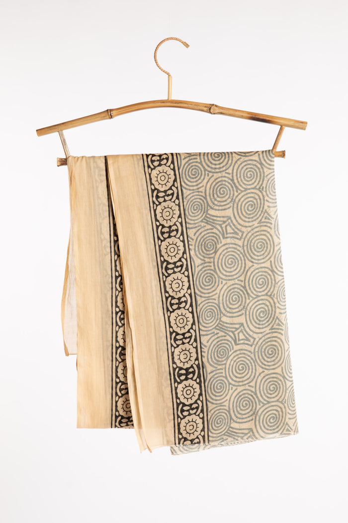 Kala Cotton Sarong in Gray