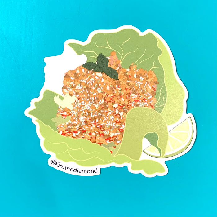 Kim Sandara: Lao Food Sticker Pack