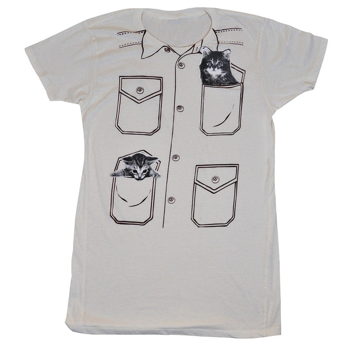 kimkimkim: Trompe L'oeil Kitty T-Shirts