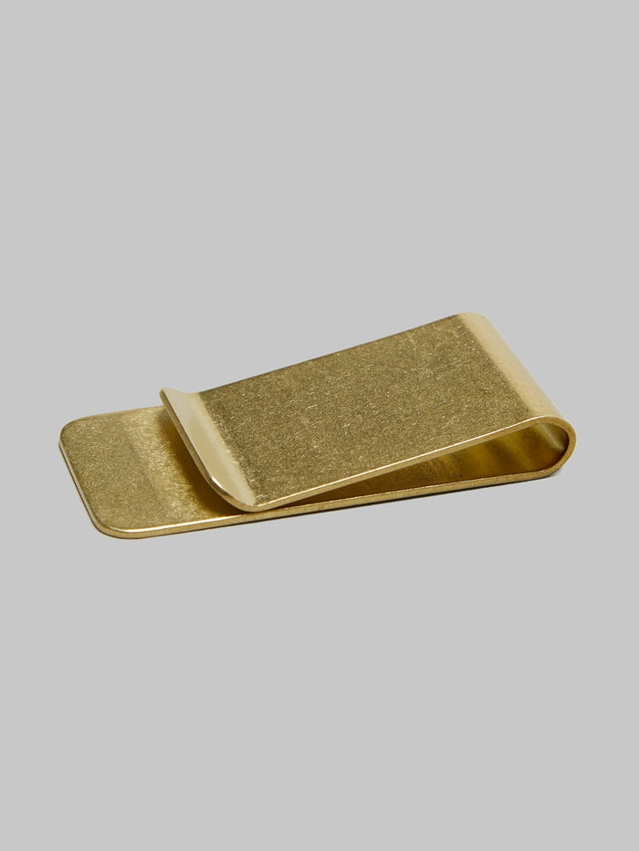 Kobashi Studio Money Clip Brass satin finish