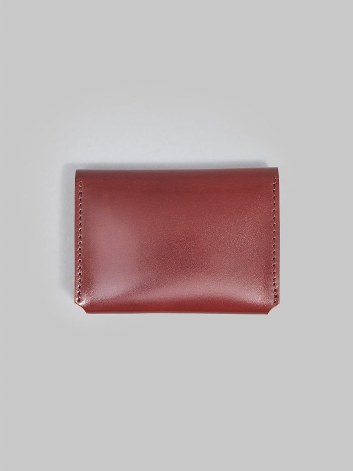 Kobashi Studio Cordovan Card Case brown back