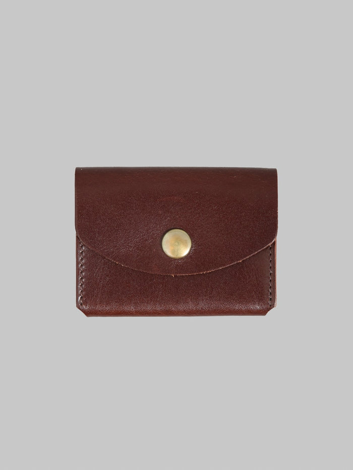 Kobashi Studio Leather Card Case Brown