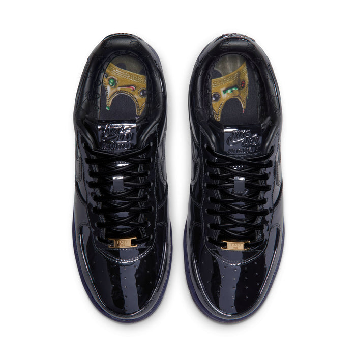 LeBron James × Nike Air Force 1 Black Patent