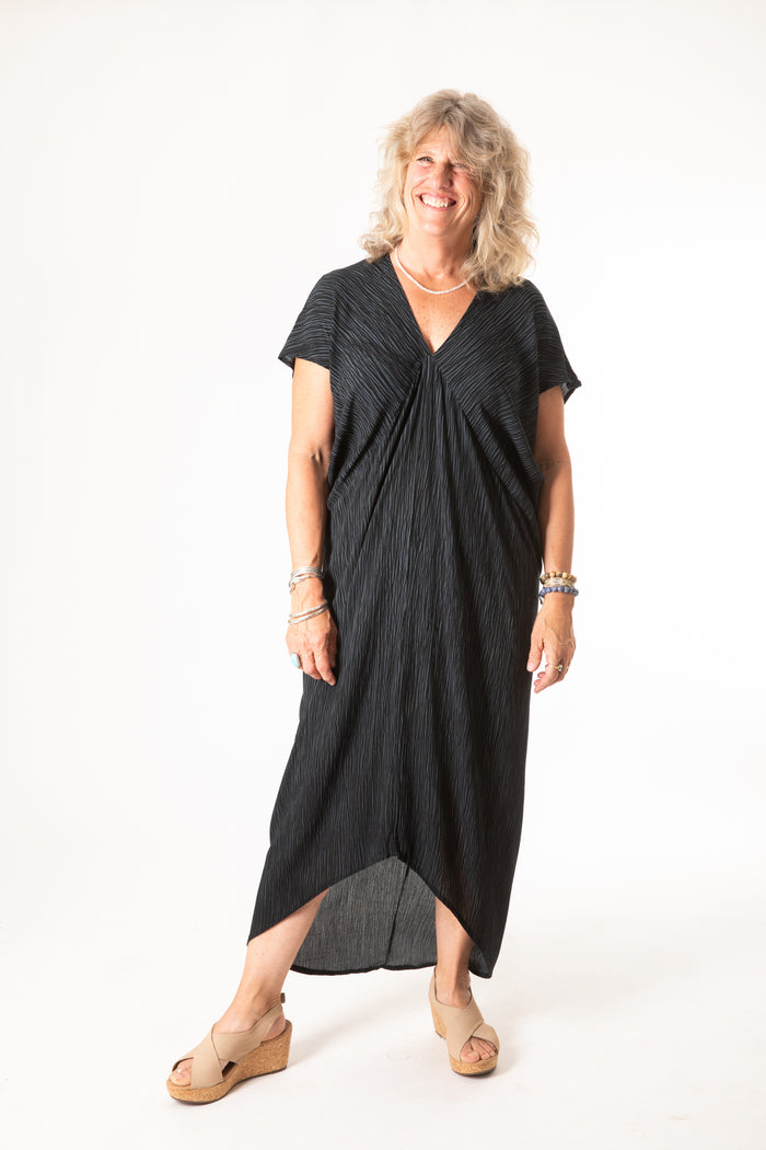 Libra Cocoon Dress in Green