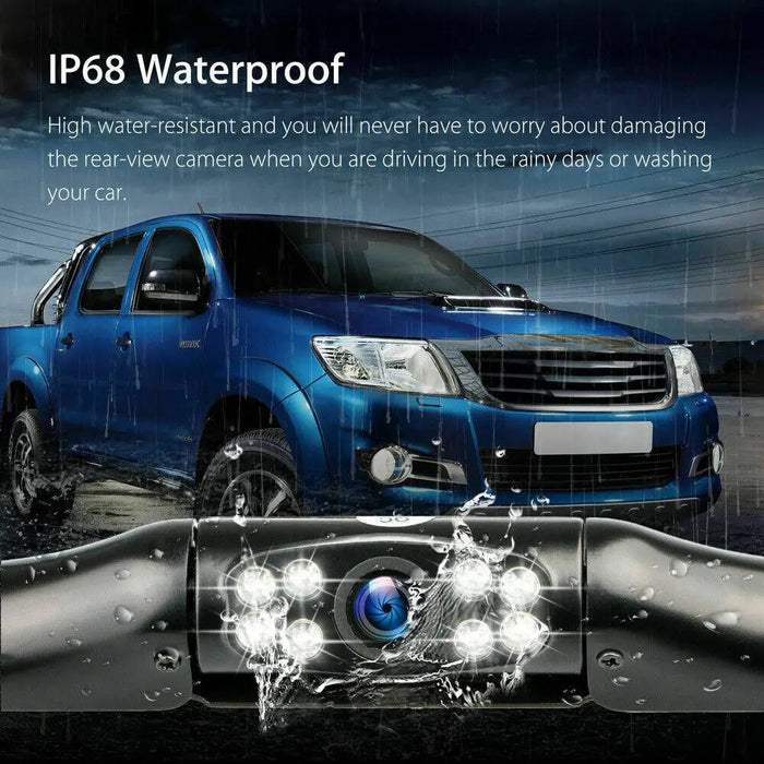 License Plate Reverse Backup Camera