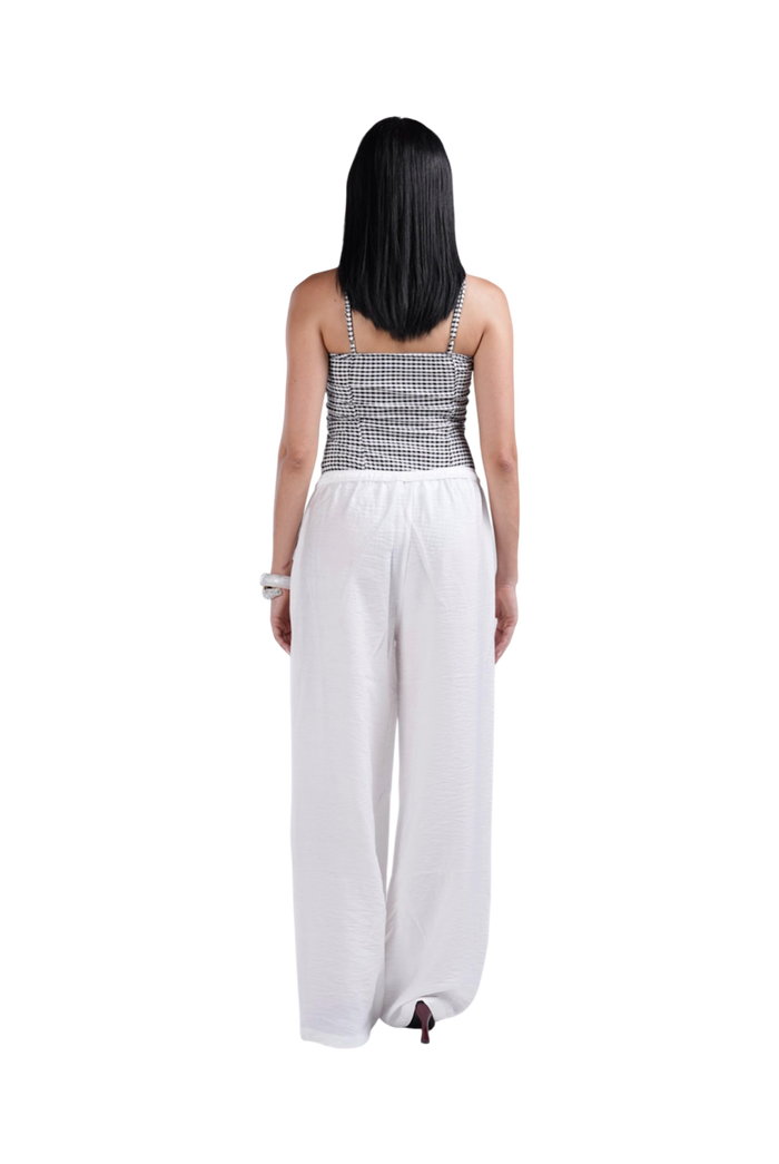 LINEN PANTS WHITE