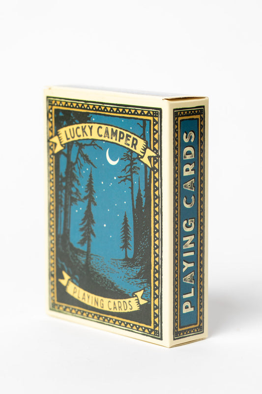 Lucky Camper Waterproof Playing Cards in box