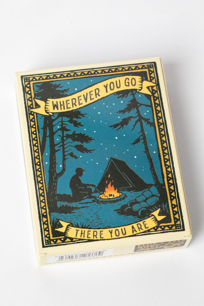 Lucky Camper Waterproof Playing Cards in box