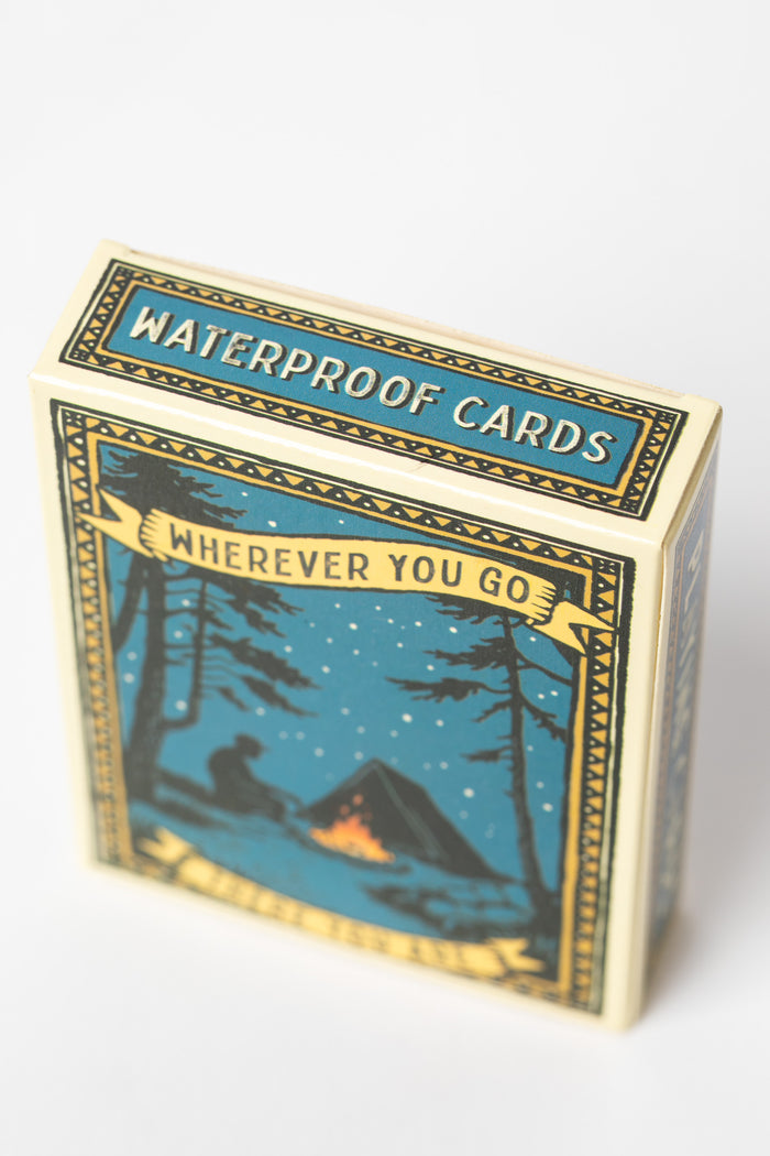 Lucky Camper Waterproof Playing Cards in box