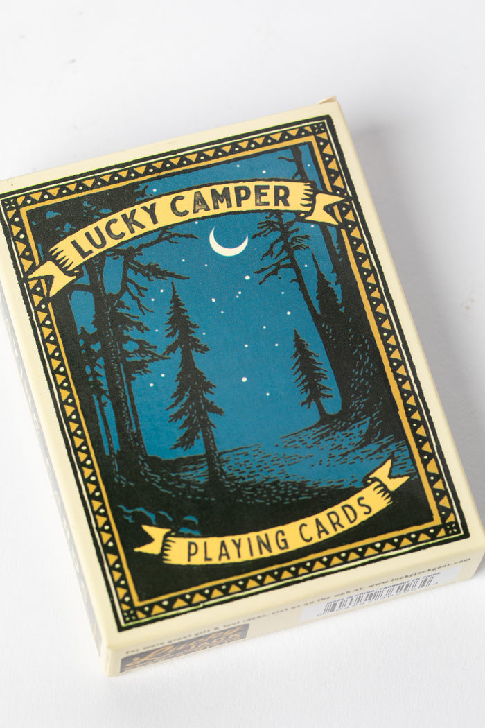 Lucky Camper Waterproof Playing Cards in box