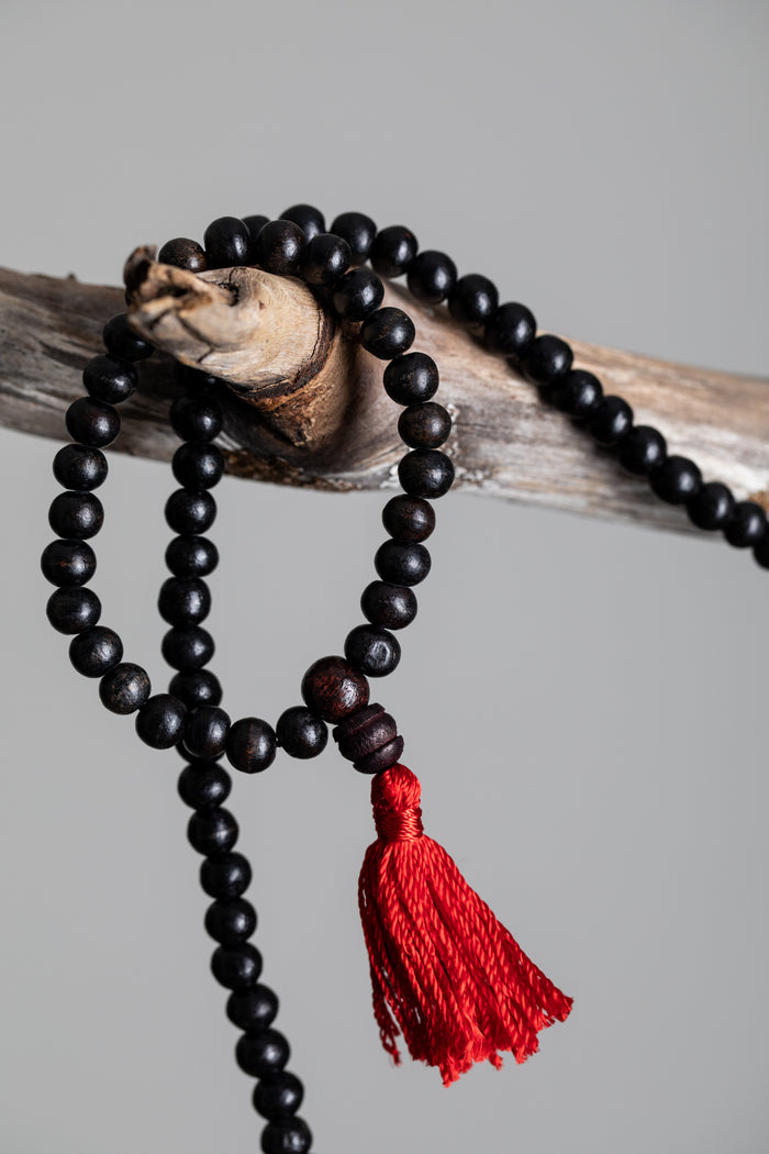 Mala Beads Bracelet in Sandalwood