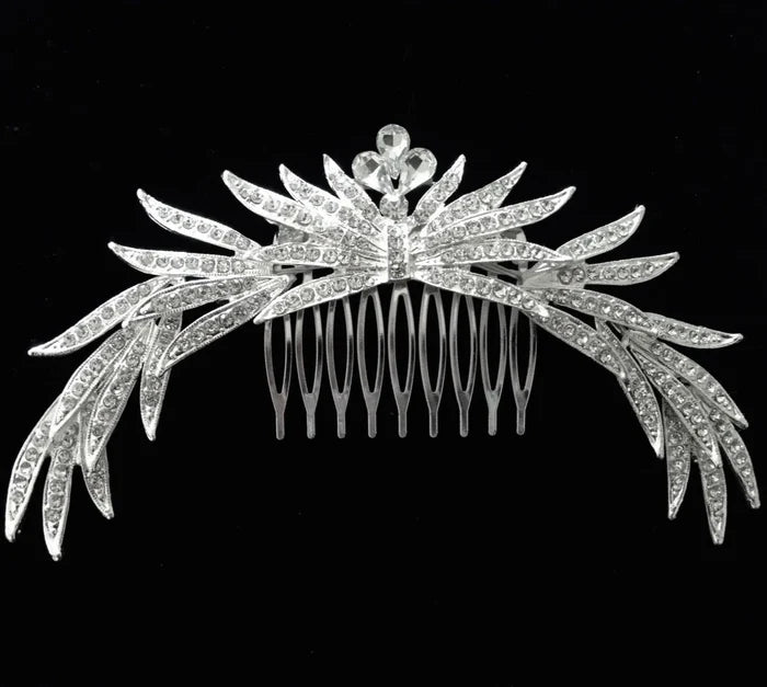 Wedding Hair Accessories - Austrian Crystal Bridal Hair Comb