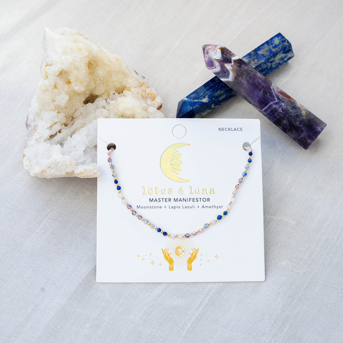 Master Manifestor 2mm Healing Necklace, on product card