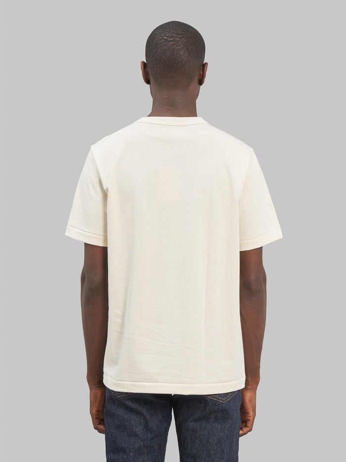 merz b schwanen 214 heavyweight loopwheeled Tshirt relaxed fit natural back fit