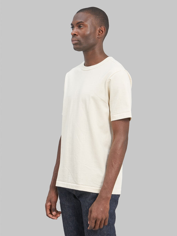 merz b schwanen 214 heavyweight loopwheeled Tshirt relaxed fit natural side fit