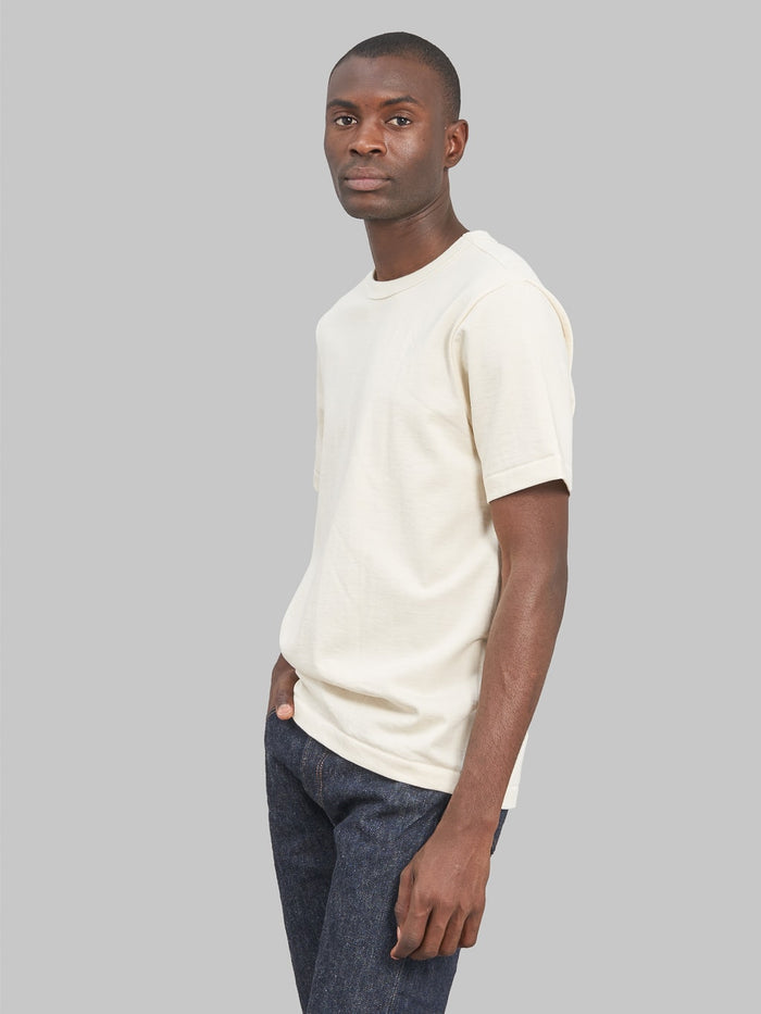 merz b schwanen 214 heavyweight loopwheeled Tshirt relaxed fit natural look