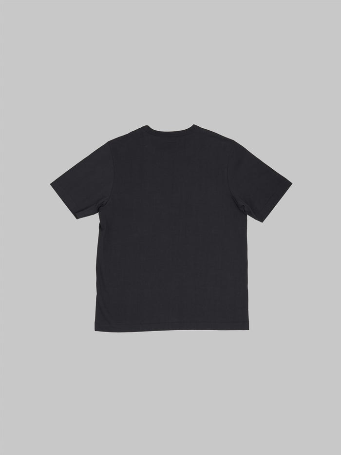 merz b schwanen 214 heavyweight loopwheeled Tshirt relaxed fit charcoal  back