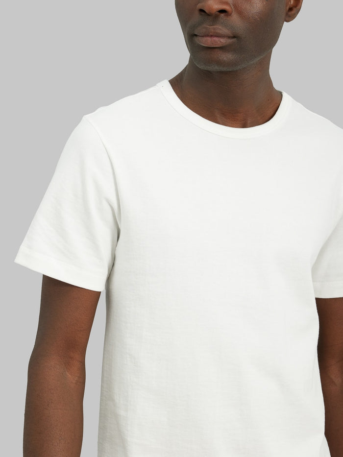 merz b schwanen good originals loopwheeled Tshirt classic white chest