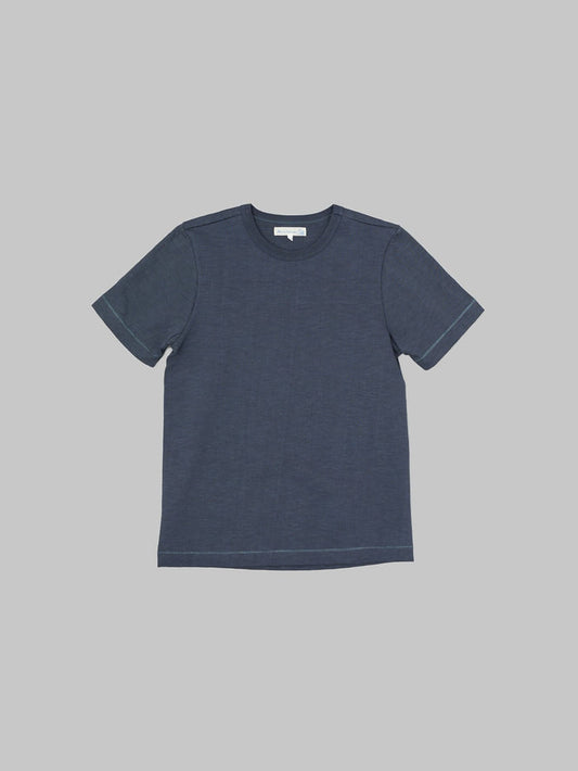 merz b schwanen good originals loopwheeled Tshirt heavy relaxed fit navy front