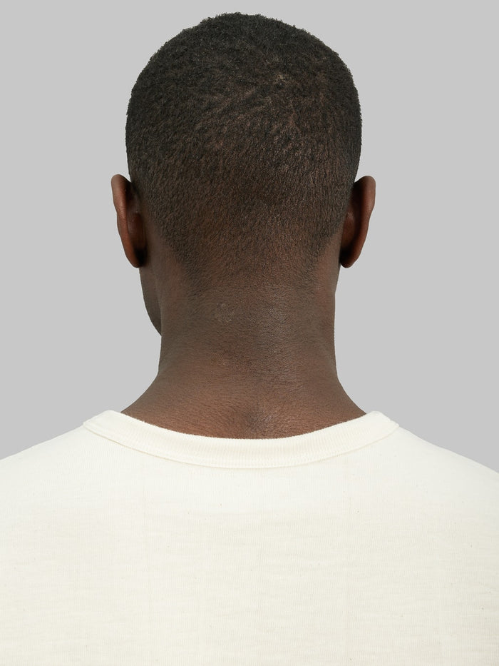 merz b schwanen good originals loopwheeled Tshirt nature back collar
