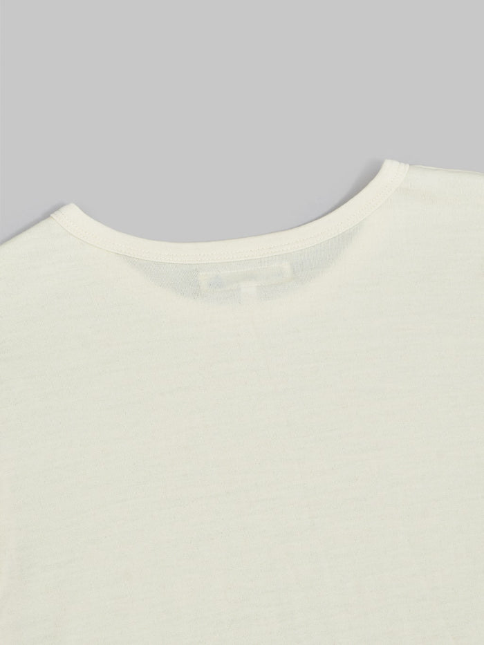 merz b schwanen 2w15ls merino wool long sleeve loopwheeled tshirt nature crewneck