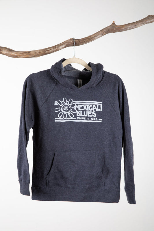 Mexicali Blues Kids Hoodie in Midnight Heather