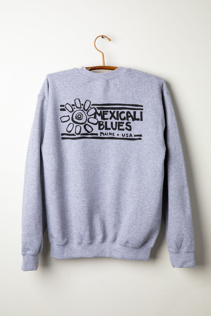 Heather Sport Gray Crewneck Mexicali Sweatshirt