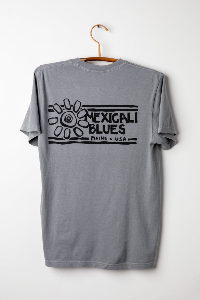 Heather Sport Gray Maine License Plate T Shirt