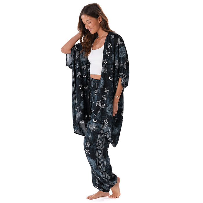 Midnight Lotus Moon Lounge Set, side