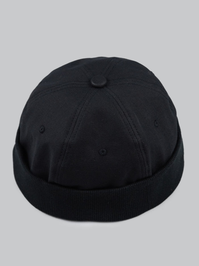 Mighty Shine Elic Watch Cap Black 6 panel
