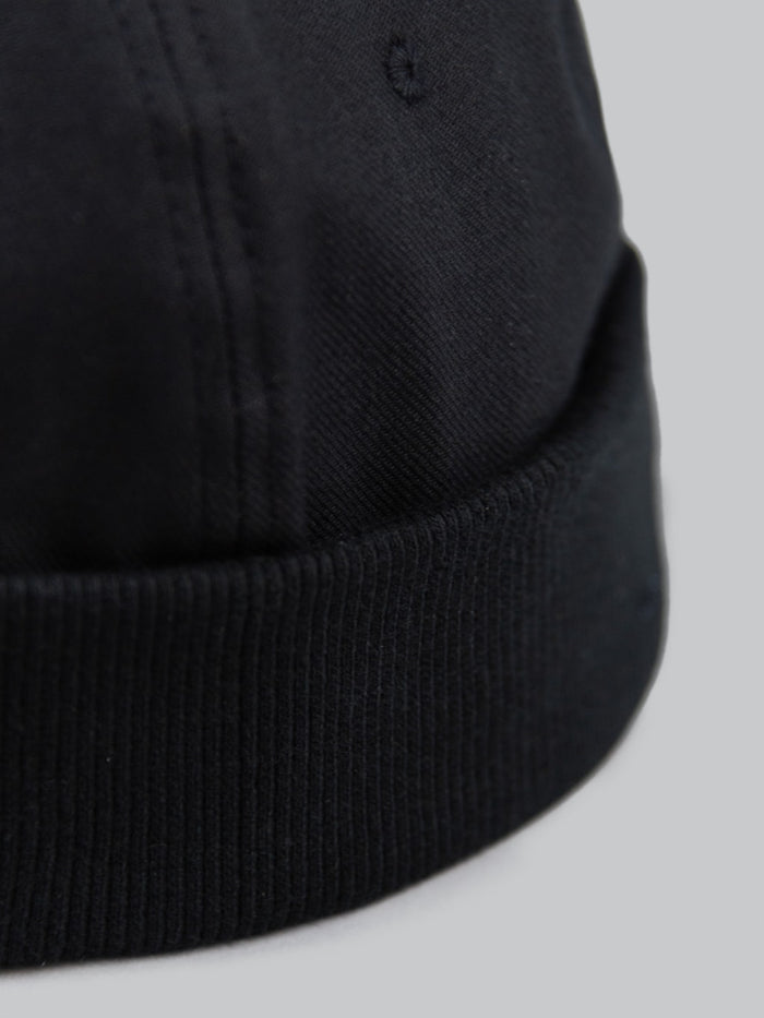 Mighty Shine Elic Watch Cap Black elastic rib