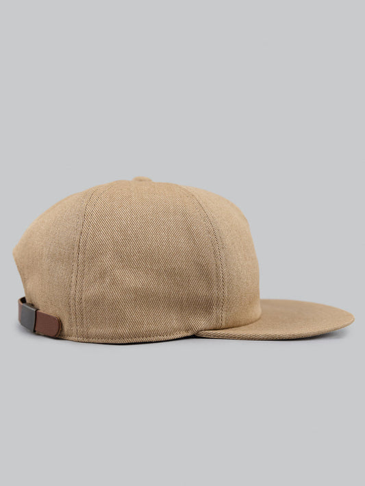 mighty shine flip cap c twill beige