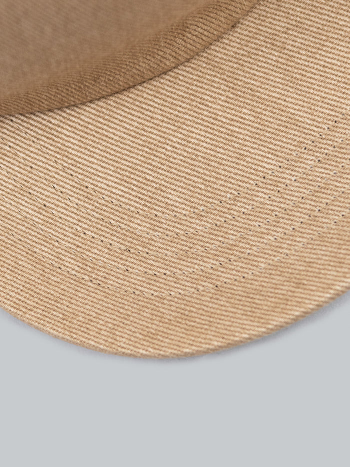 mighty shine flip cap c twill beige texture