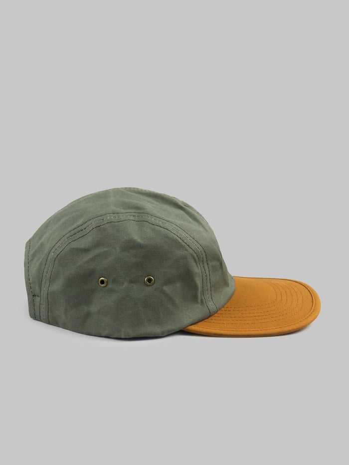 Mighty Shine Paraffin OX 4 Panel Cap khaki