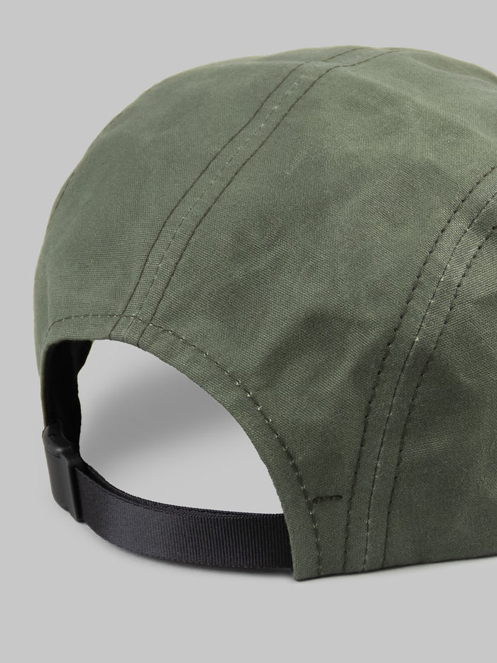 Mighty Shine Paraffin OX 4 Panel Cap khaki back