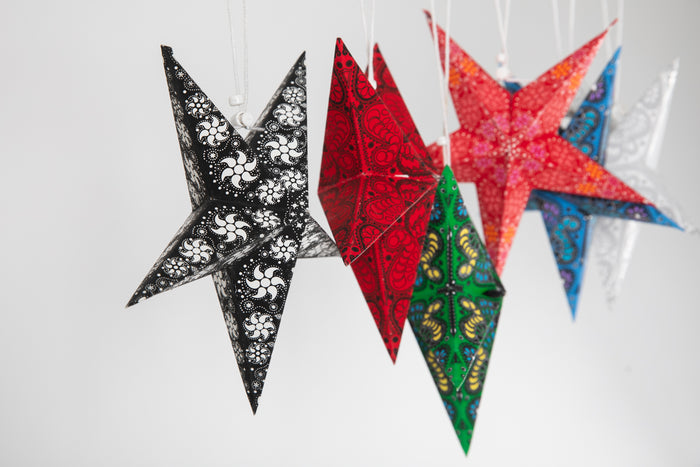 Multi Colored party star pack