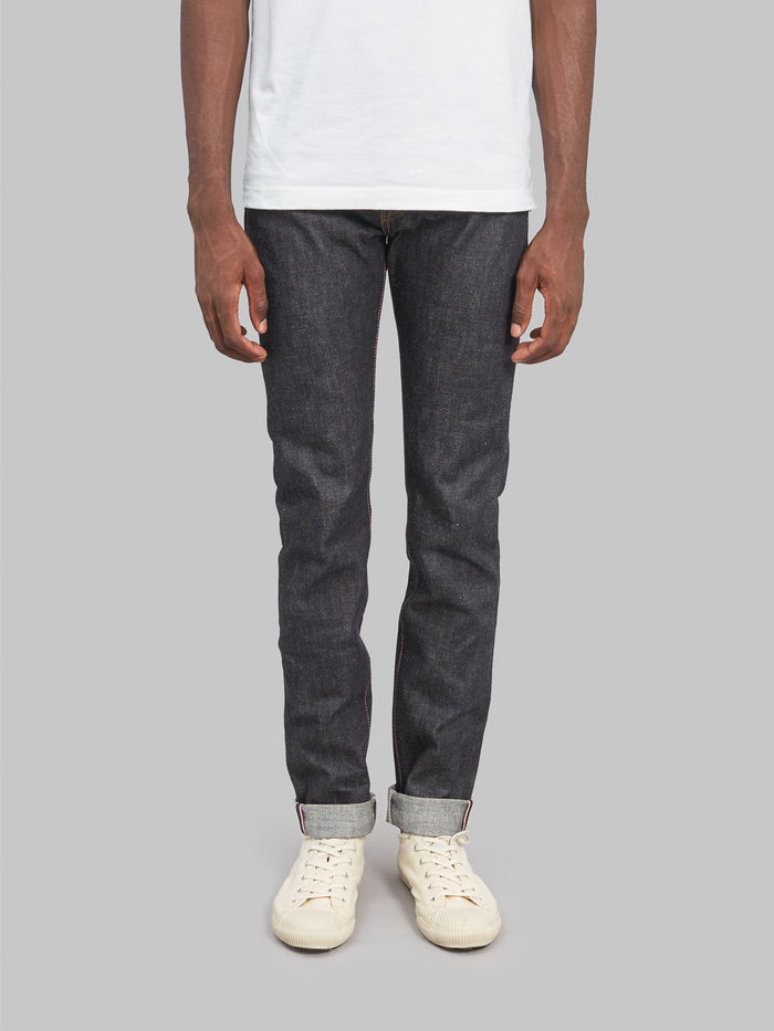 Momotaro 0306 V Tight Tapered Jeans front look