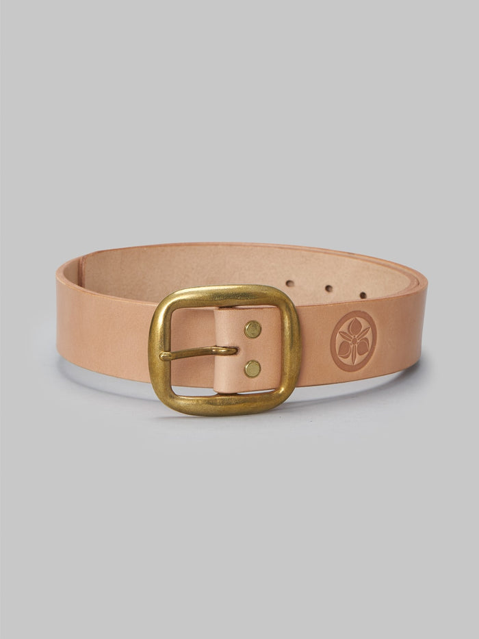 Momotaro AS 58 natural Bens Leather Belt japan made