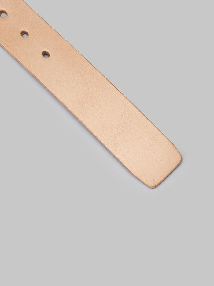 Momotaro AS 58 natural Bens Leather Belt cowhide
