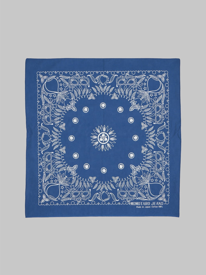 Momotaro AS 60 Original Bandana blue high quality