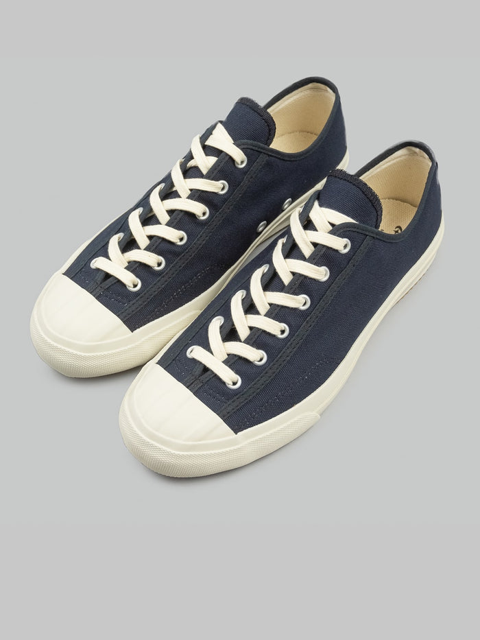 Moonstar gym classic deep navy vulcanized sneakers japan made