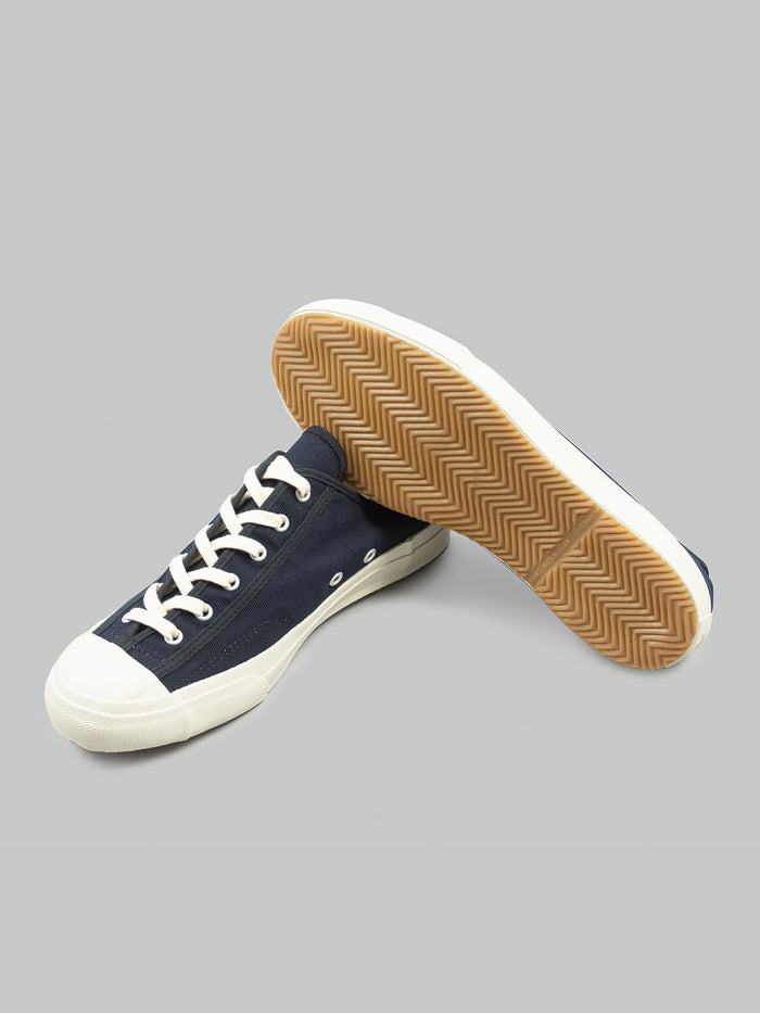 Moonstar gym classic deep navy vulcanized sneakers gum sole
