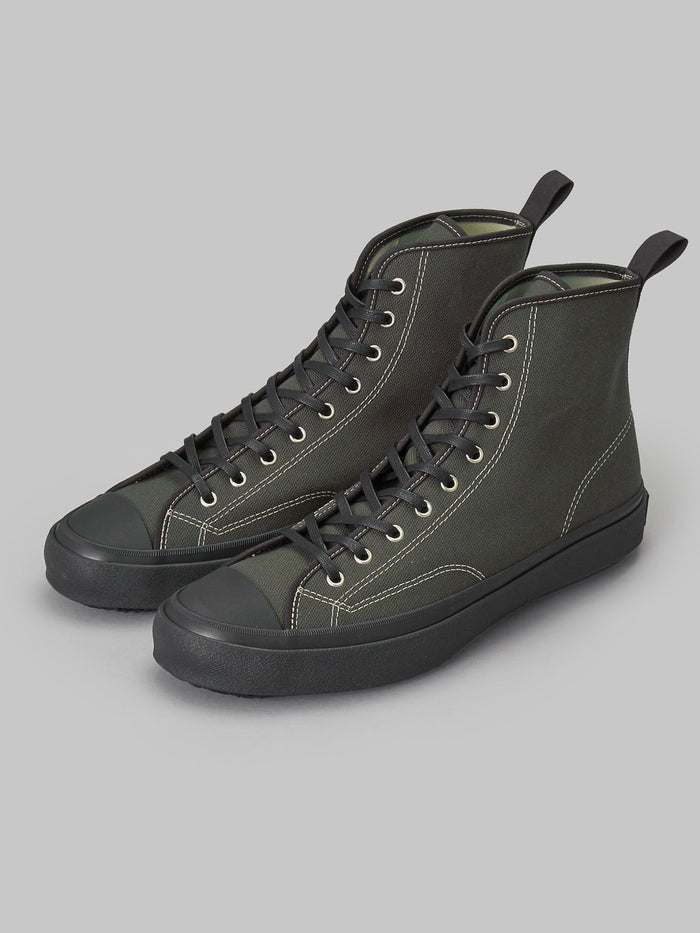 Moonstar Hi Basket Vulcanized  Rubber Charcoal Sneakers comfort craftsmanship